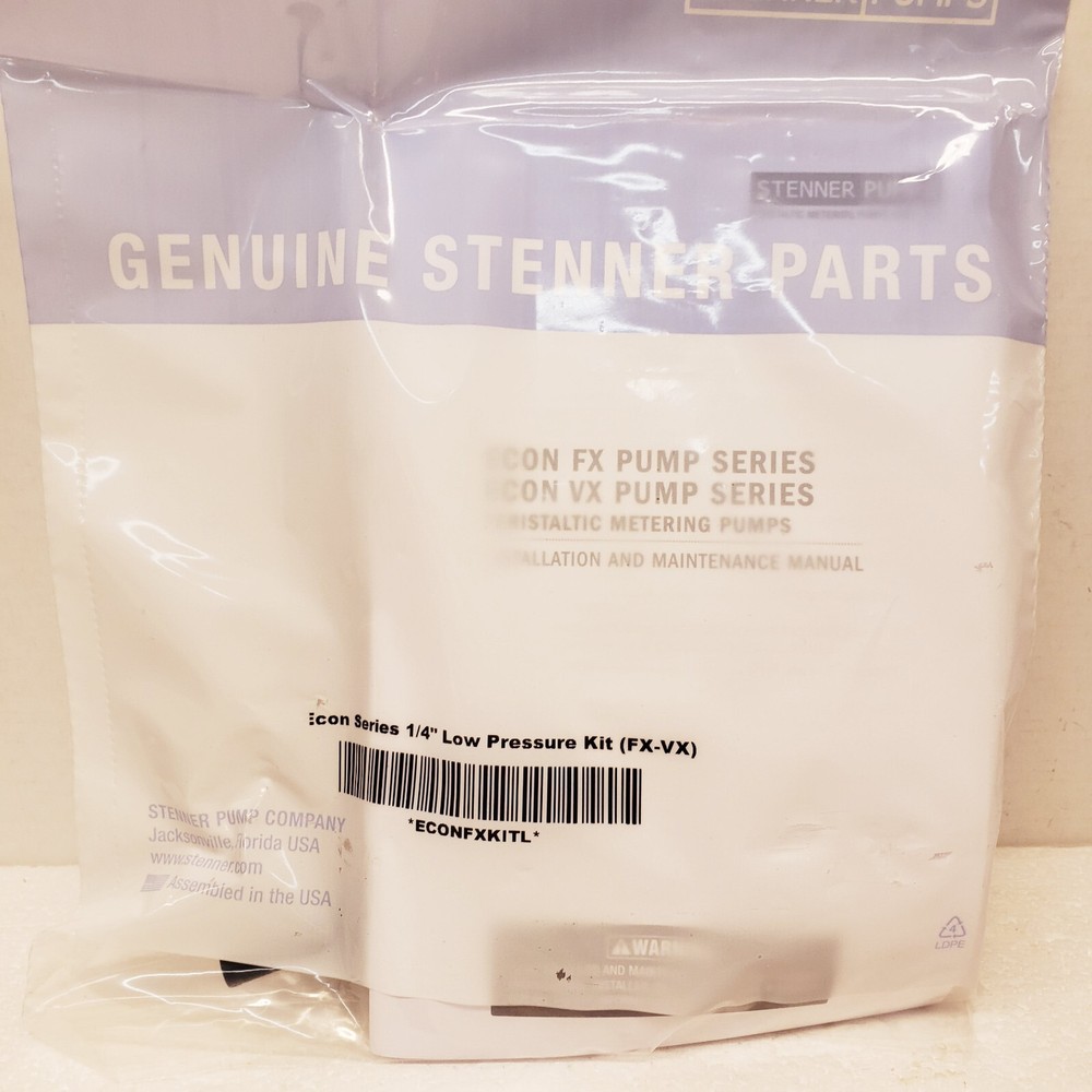 Stenner E10VXAA1S ECON VX Self-Priming Variable Speed Metering Pump 7.4 GPD 120V