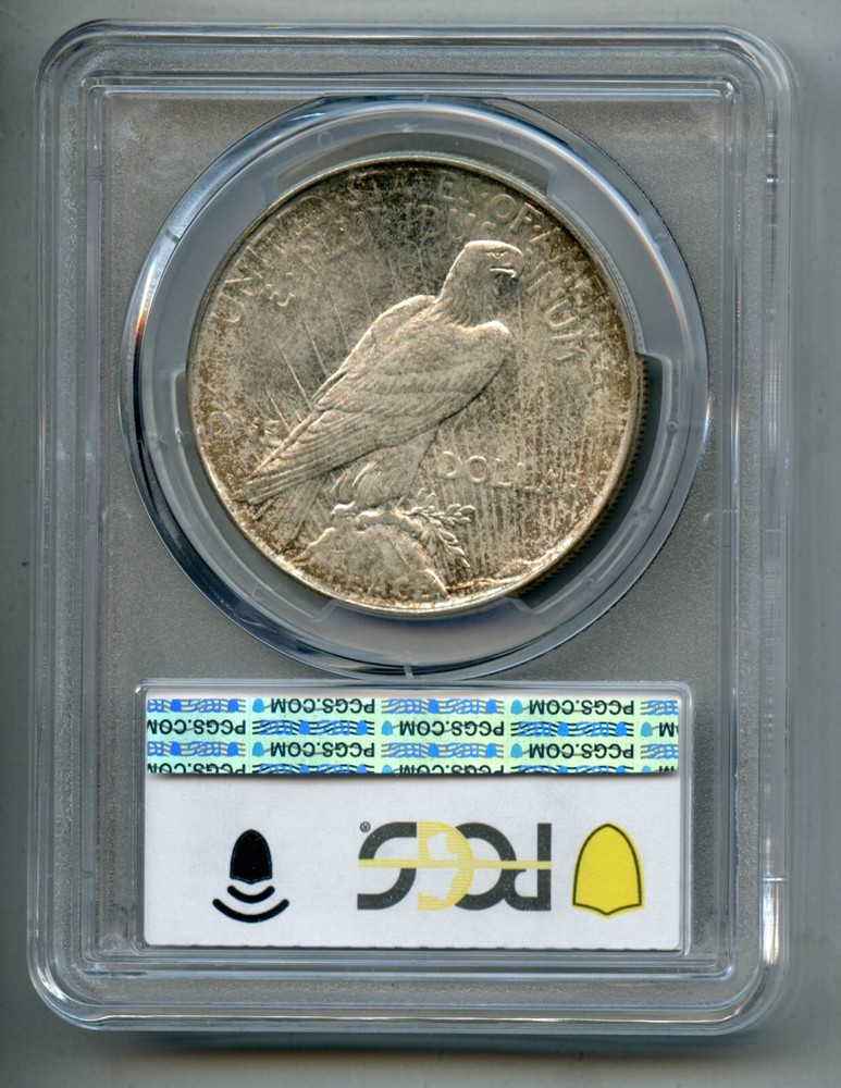 1923 D Peace Silver Dollar PCGS MS 63