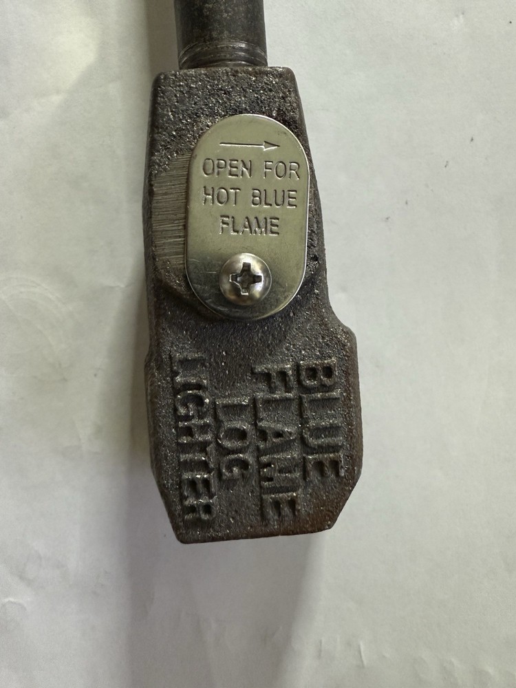 Blue Flame Black Steel Log Lighter