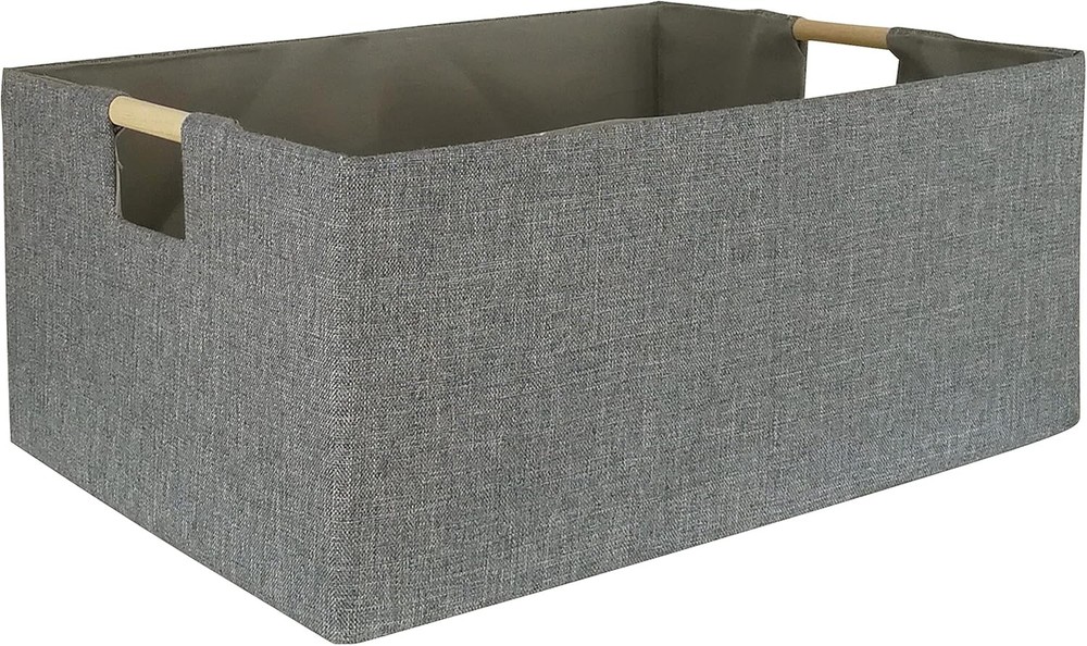 Stora Bin for Shees Rec Closet Baskets Foldable Box with Handles