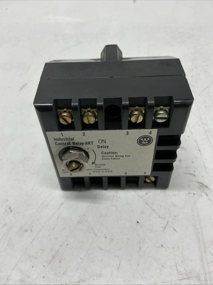 WESTINGHOUSE ART-ON SOLID STATE TIMER 1-30 SEC. RANGE 1264C62G17. W-550