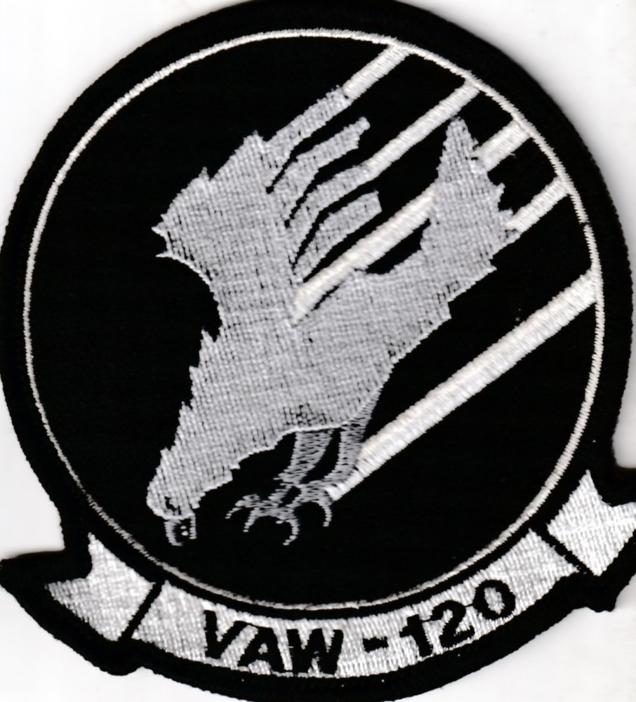 USN NAVY  Airborne Command & Control Squadron 120 VAW-120 'Greyhawks' patch 2