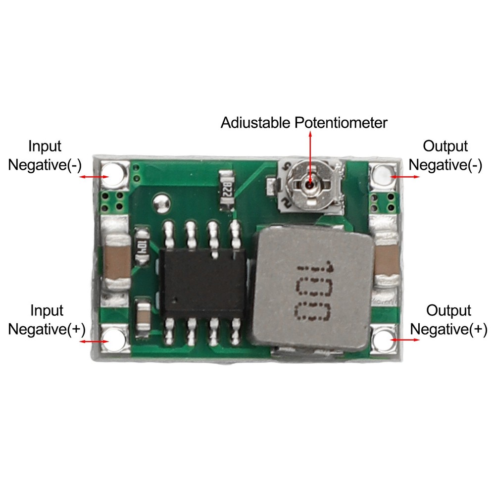 20pcs for Mini360 DC DC Adjustable Voltage Converter for Electronics