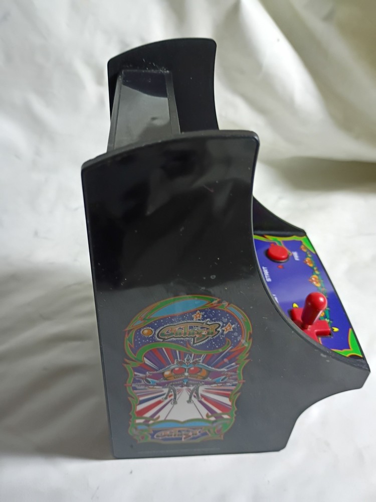 Micro Player Mini Arcade Machine Galaga Video Game 6.75” Fully Playable