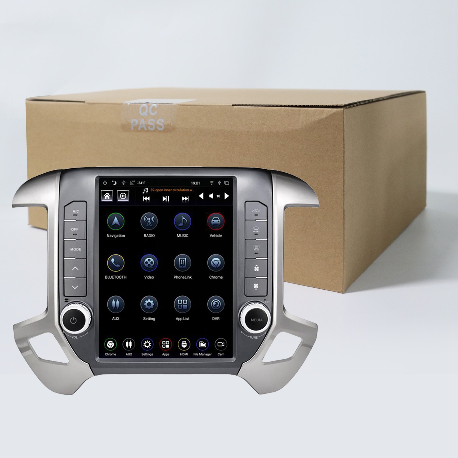 Linkswell GEN4 Android Car Stereo Radio For 2014-2019 CHEVY SILVERADO GMC SIERRA