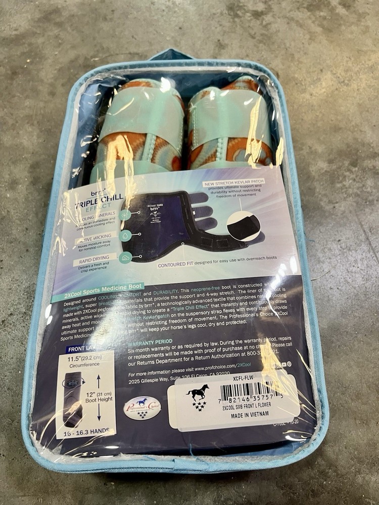Professional’s Choice 2XCool Horse Boot (2 Pack) Flower