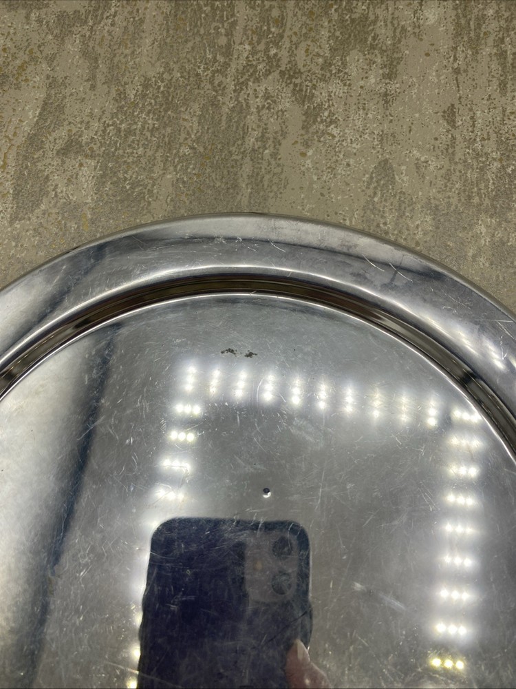 Vintage 1970s Silverplate by Boardman Server Small Dish 8”