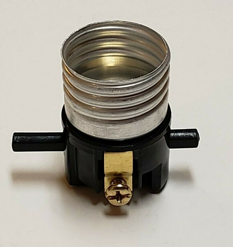 On/Off Push-thru Interior Lamp Socket E26 Medium Base 30683J