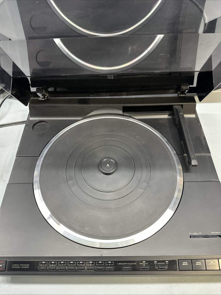 Carrera Turn Table LT 120 Black . Working Condition. Read Description