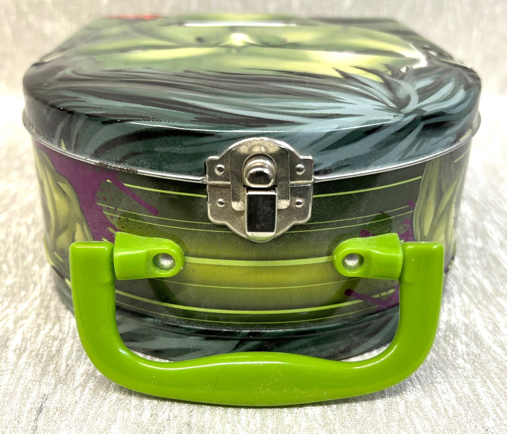 Marvel Avengers “The Hulk” Small Lunchbox Candy Tin.