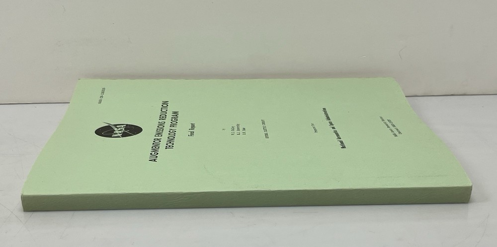 NASA CR-135215 Augmentor Emissions Reduction Technology Program November 1977