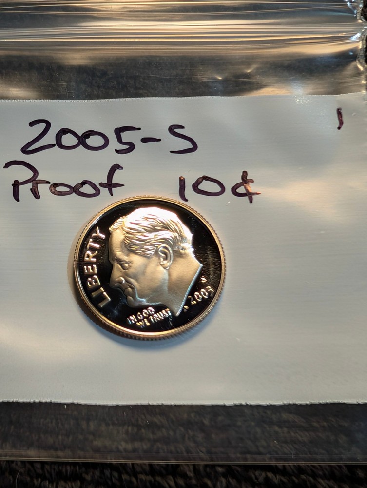 2005 S Proof Roosevelt Dime  ** From Proof Set **