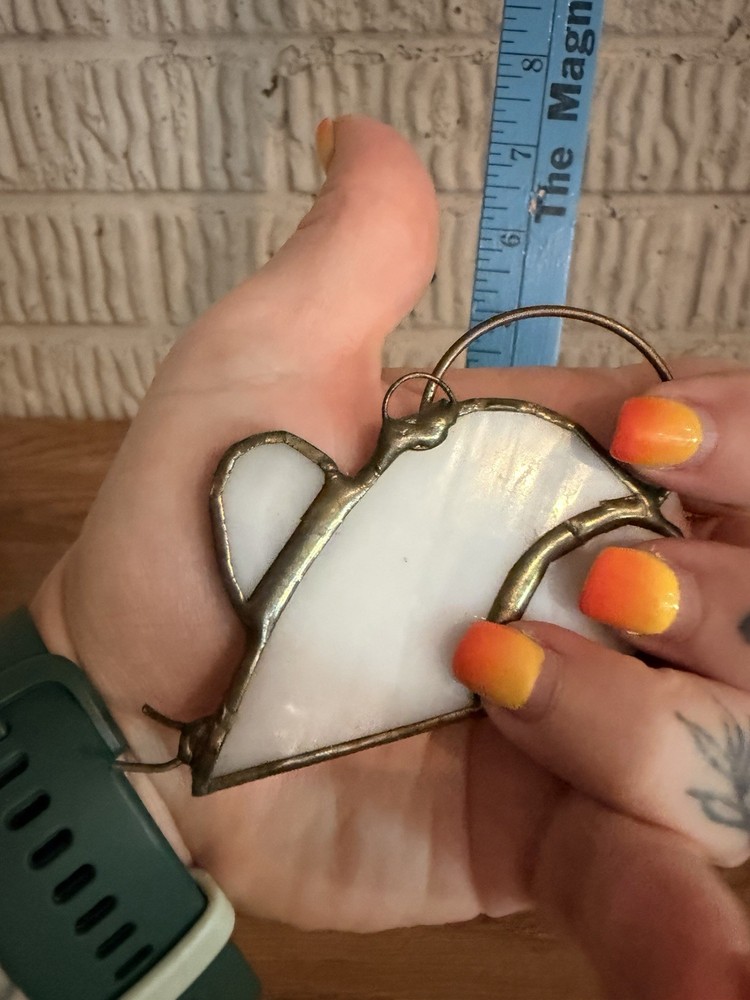 Stained Glass White mouse