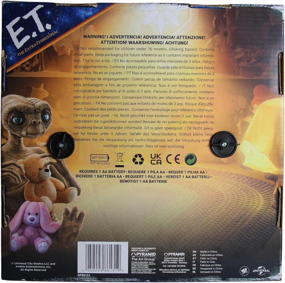 E.T. The Extra-Terrestrial Wall Clock NEW