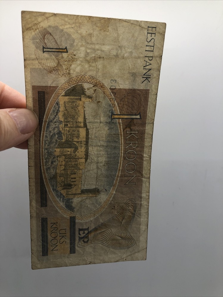 Estonia 1992 Banknote 1 Kroon