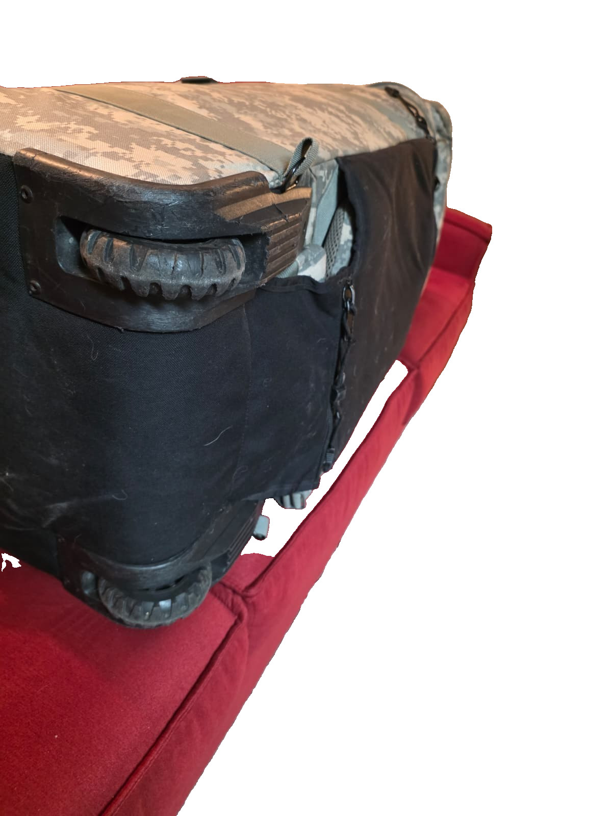 USGI Thin Air Rolling Deployment Bag Large Wheeled Military Duffel ACU UCP Army