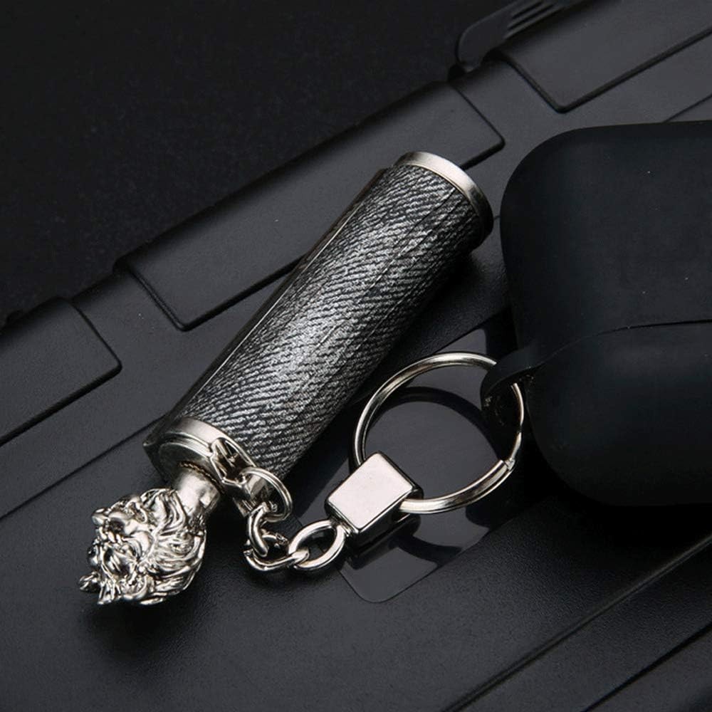 Permanent Match Keychain Lighter, Flint Matchstick Fire Starter Lighter,...