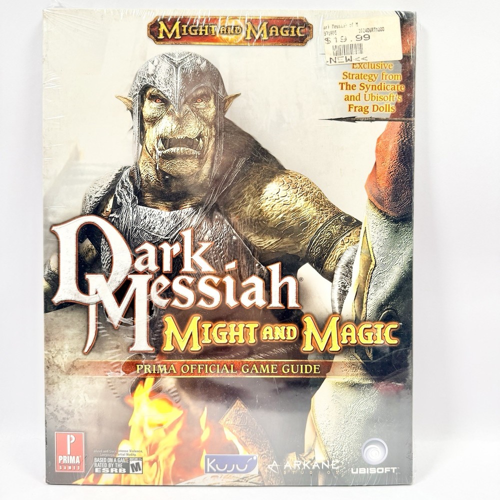 Dark Messiah Might & Magic Prima Guide NEW Sealed (Read Desc)