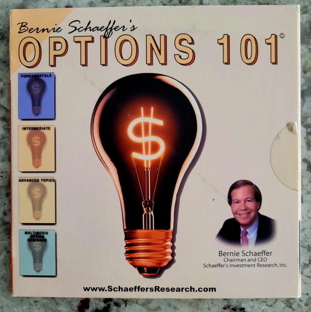 Bernie Schaeffer's Options 101 CD