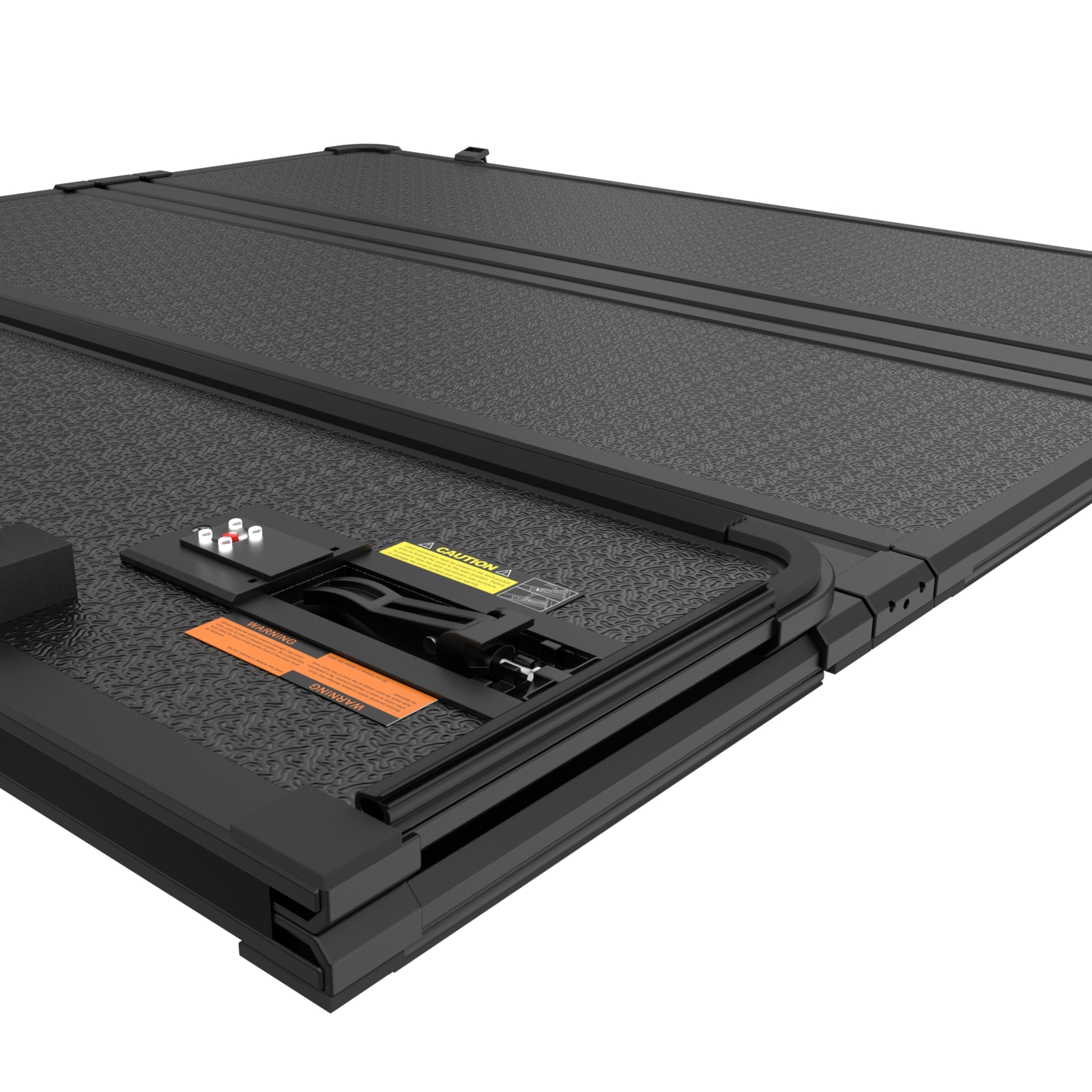 5.5FT 4-Fold Hard Solid Tonneau Cover For 2014-2024 Toyota Tundra Truck Bed