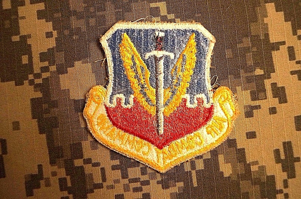 Military Patch Full Colored US Air Force Air Combat Command Sew On Authentic