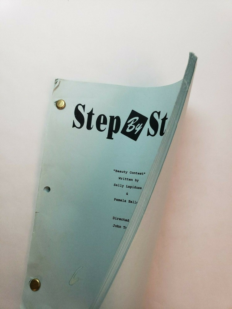 STEP BY STEP / Sally Lapiduss & Pamela Eells 1992 TV Script, "Beauty Contest"