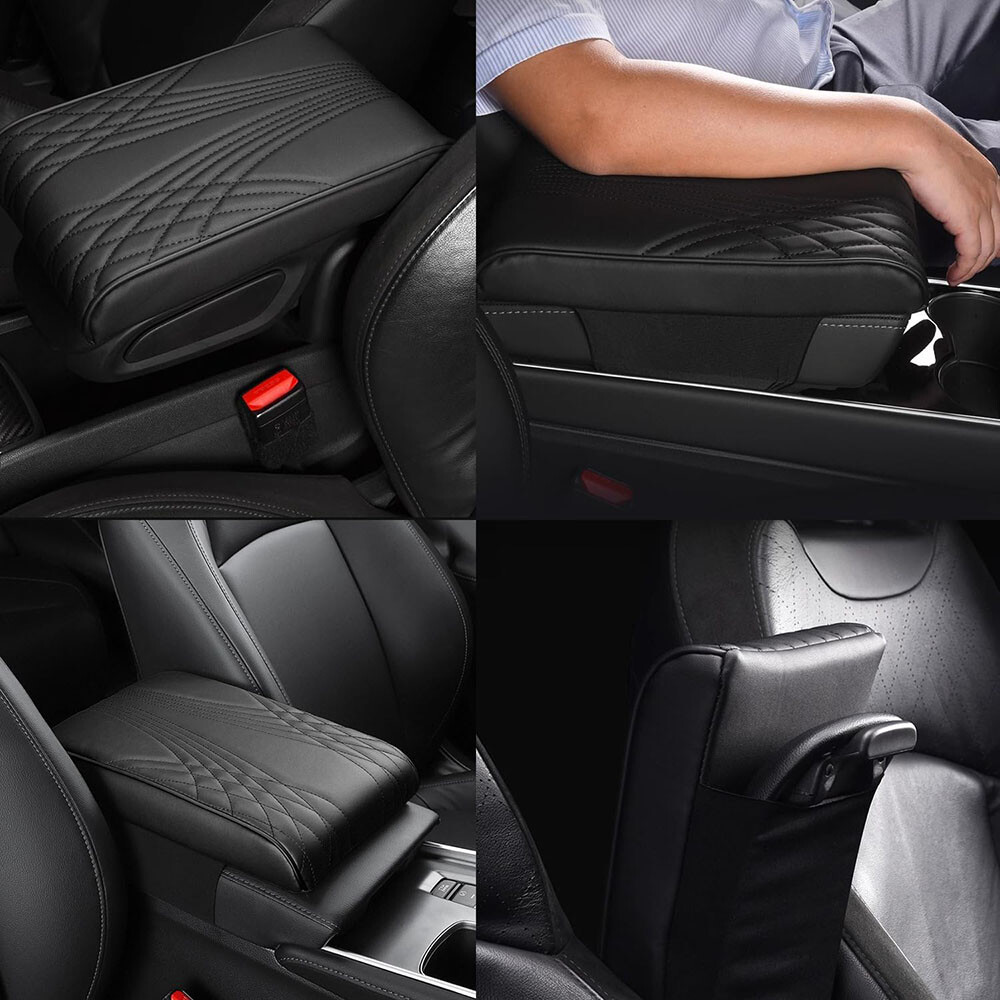 Car Armrest Cushion Cover Center Console Box Pad Protector Interior Accessories