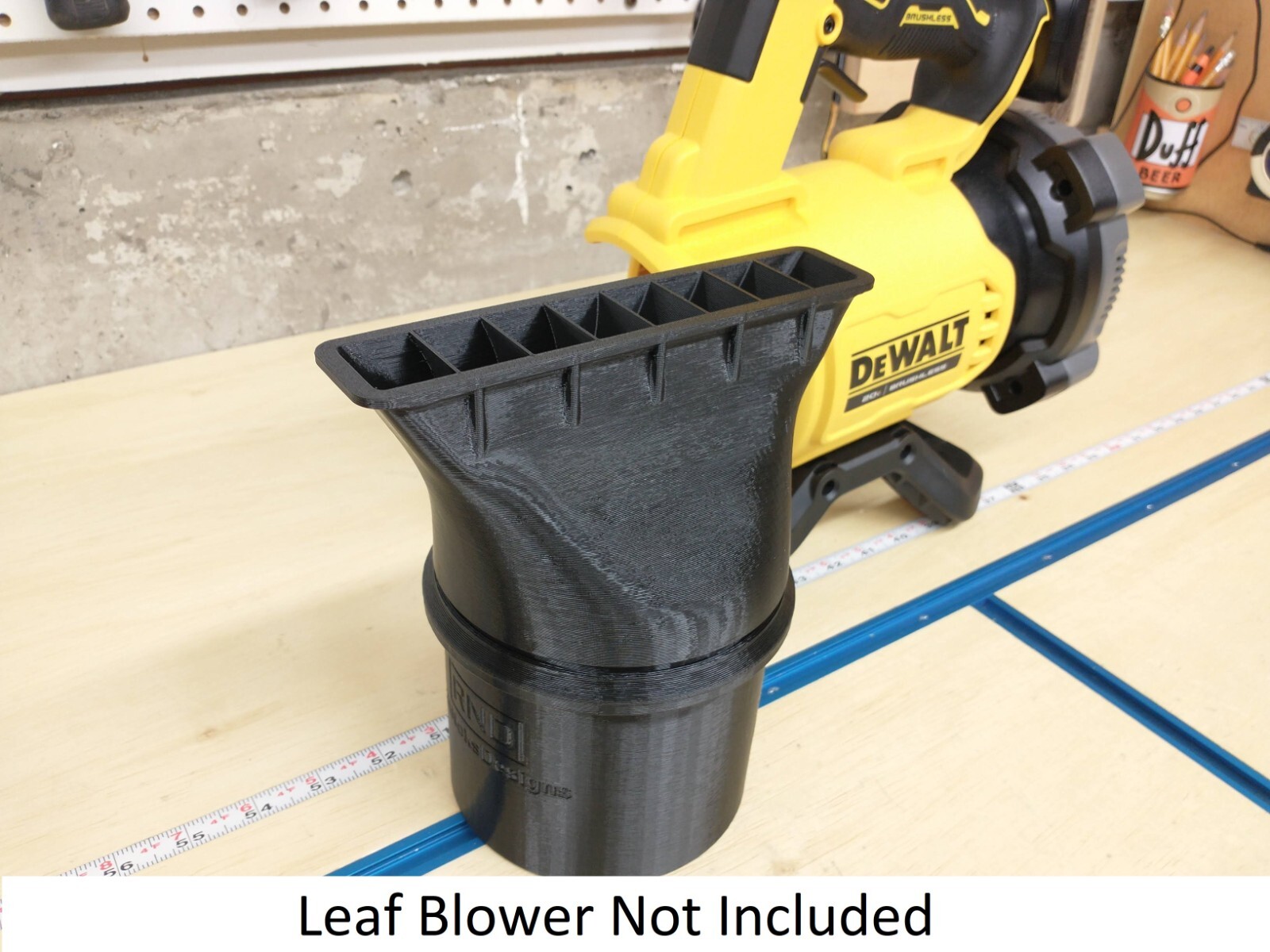 Air Blade Car Drying Swiveling Nozzle for DeWalt 20V DCBL722 Leaf Blower