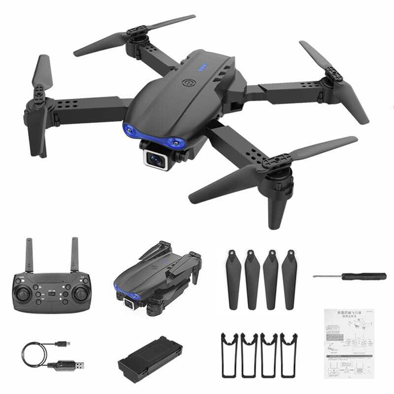 FPV Wifi RC Drone Wide Angle HD 4K Camera Foldable Quadcopter Camera