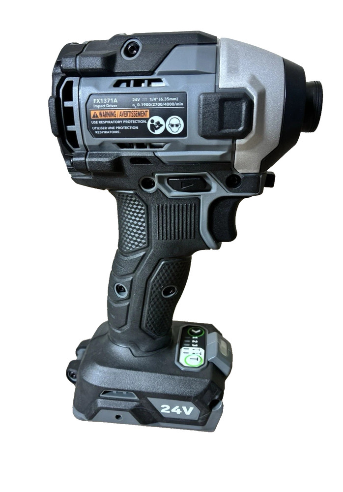 FLEX FX1371A-Z 24V Brushless Cordless 1/4" Torque Quick Eject Hex Impact Driver