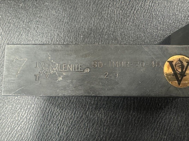 Valenite SD-TMUR-20 Lathe Cutting Insert Tool Holder