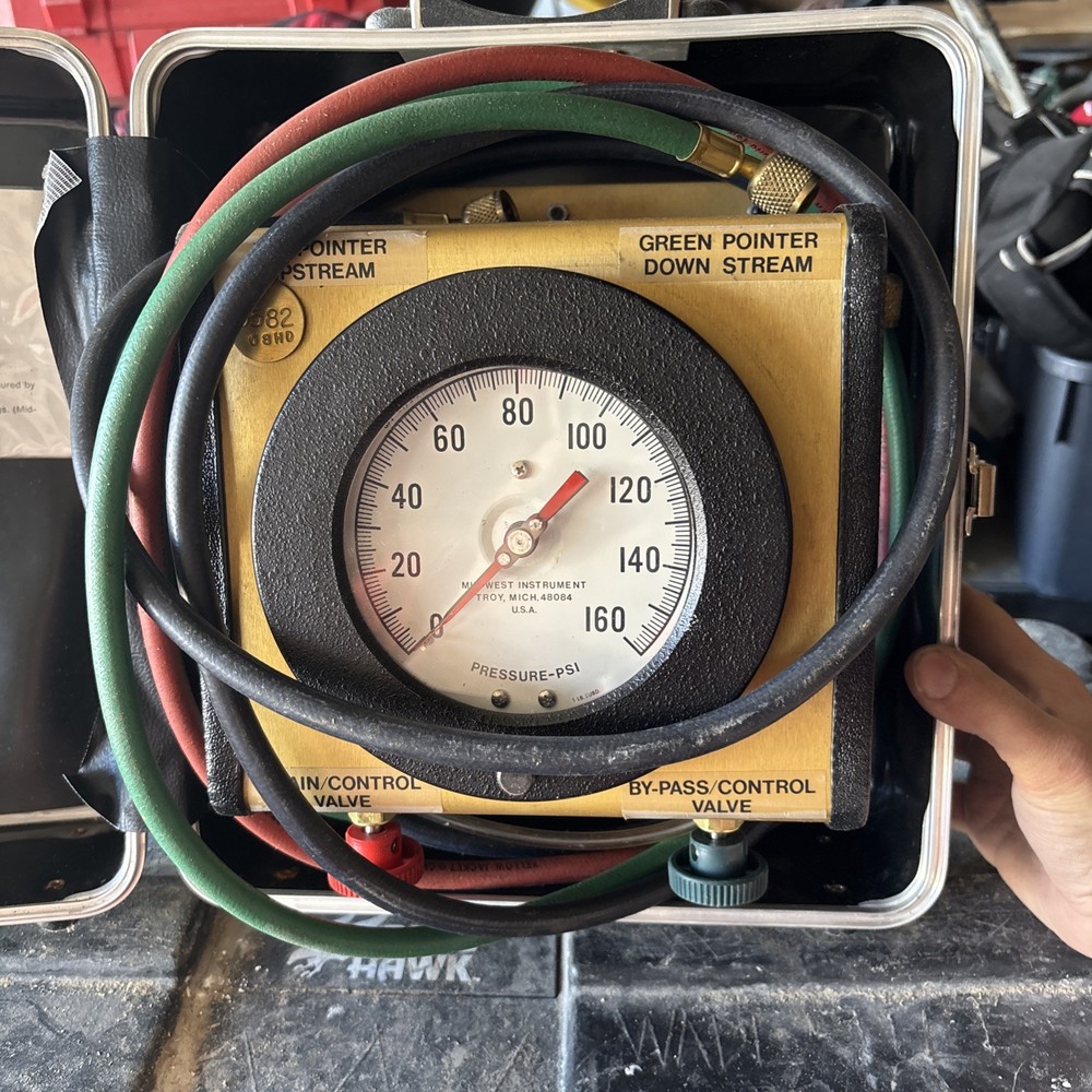 Mid-West Instrument Model 890 Backflow Test Kit