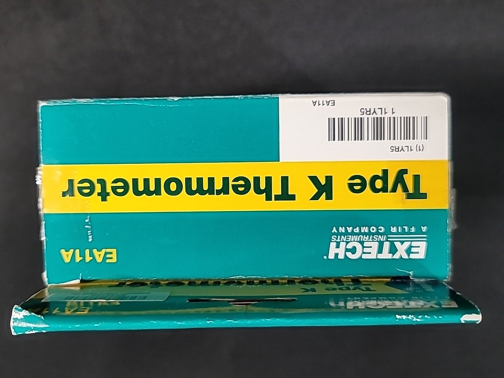 Used EXTECH EA11A Thermocouple Thermometer,1 Input,Type K. Tested