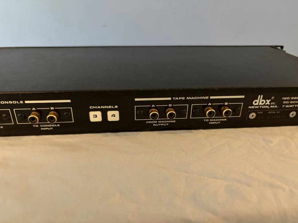 DBX 150 TYPE I Noise Reduction System ( Tested / Works )