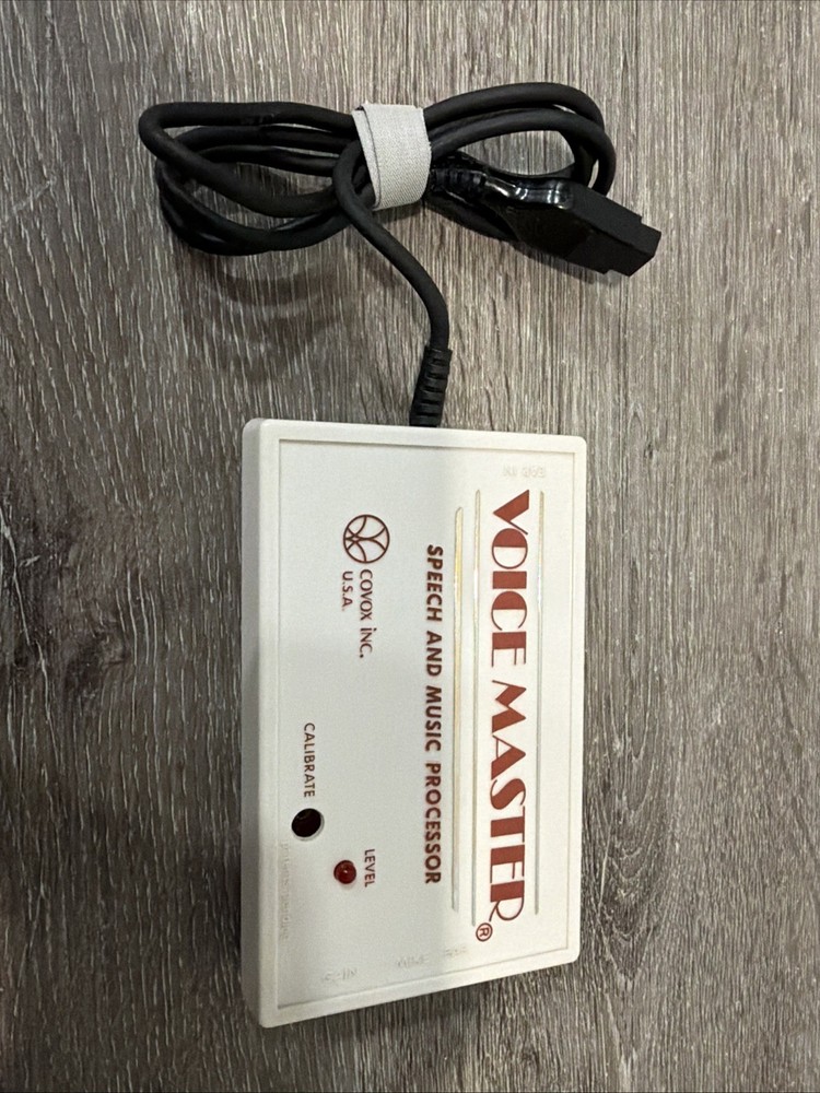 Covox Voice Master VMG-7 for Commodore 64 C64 w/ Disk Headset Box