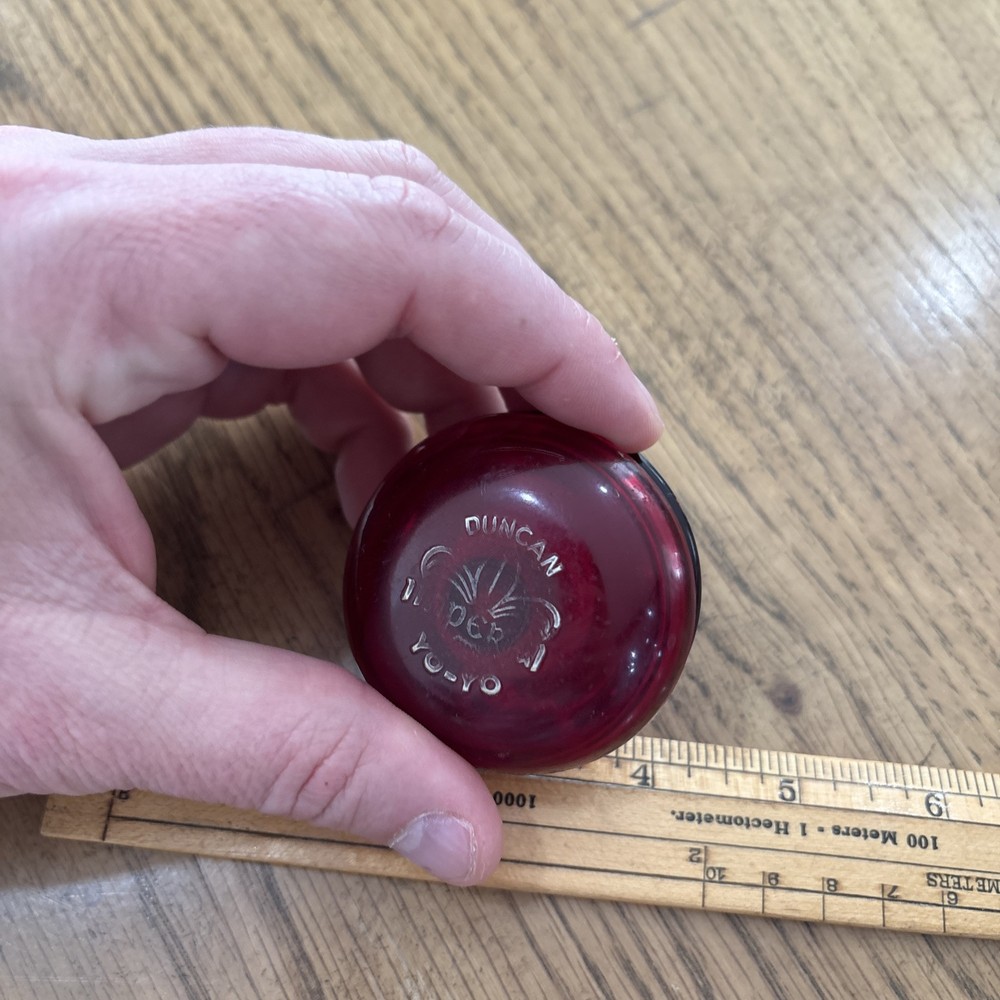 Vintage 1970’s Duncan Imperial Yoyo Ruby Red