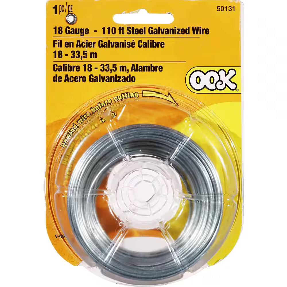 110 ft. 25 lb. Galvanized Steel Wire