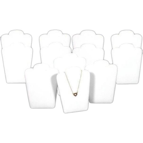 12 Necklace Pendant Jewelry Bust Display Unit