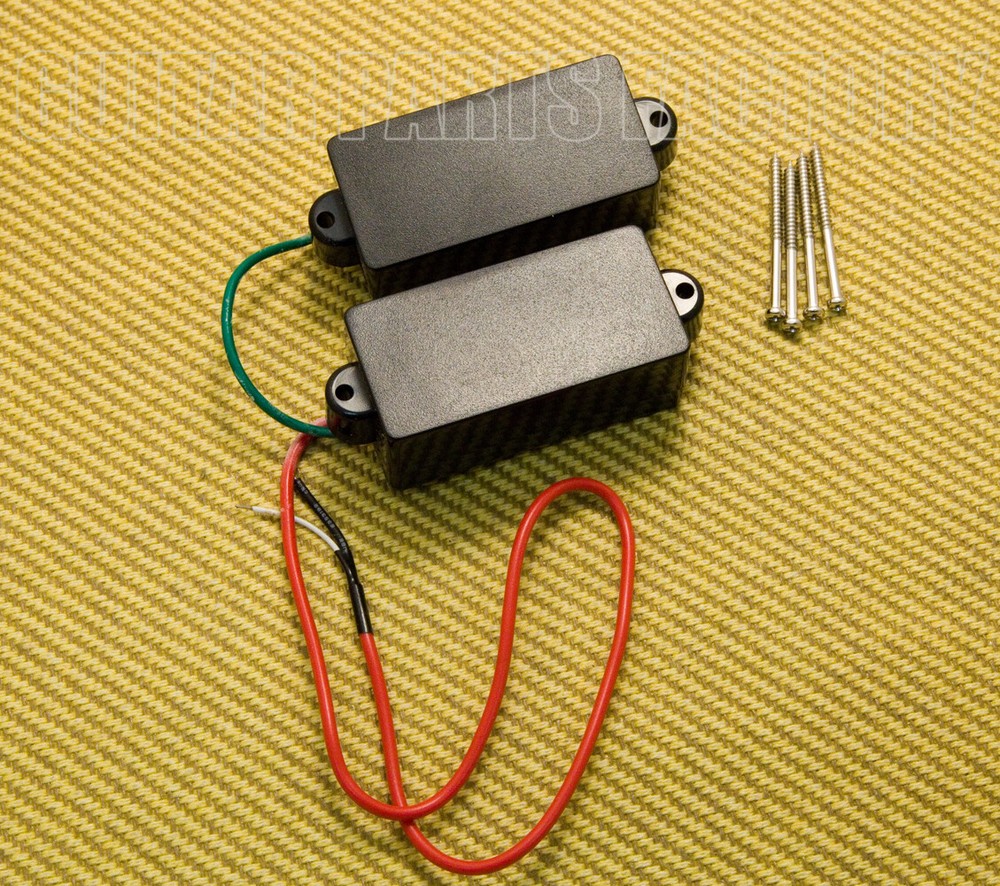 SEP-102 Closed Cover Black Select Split P Bass Pickup Set