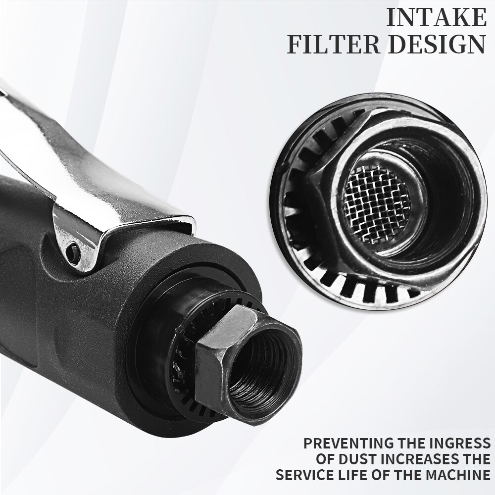 Heavy Duty 1/4" Right Angle Air Die Angle Grinder Cut Off Tool Profession