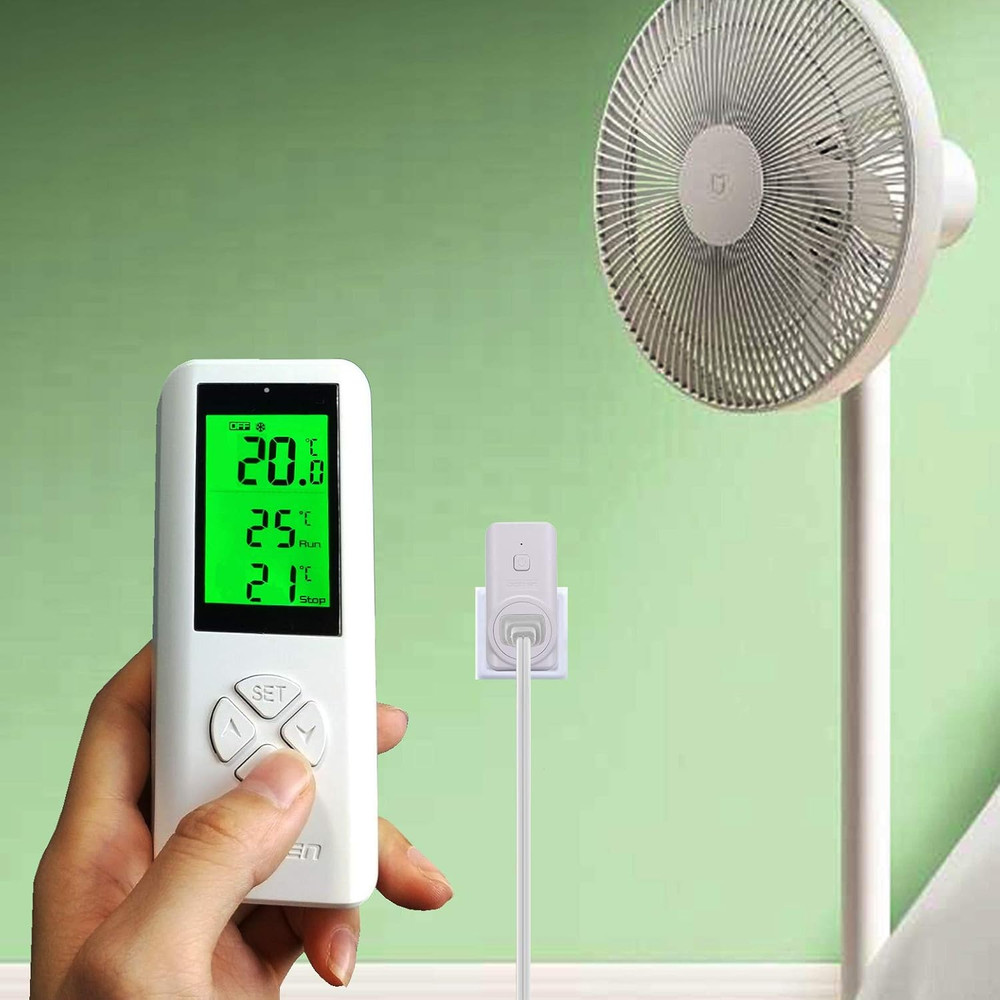 DIGITEN WTC100 Wireless Thermostat Outlet Digital Temperature Controller Plug-In