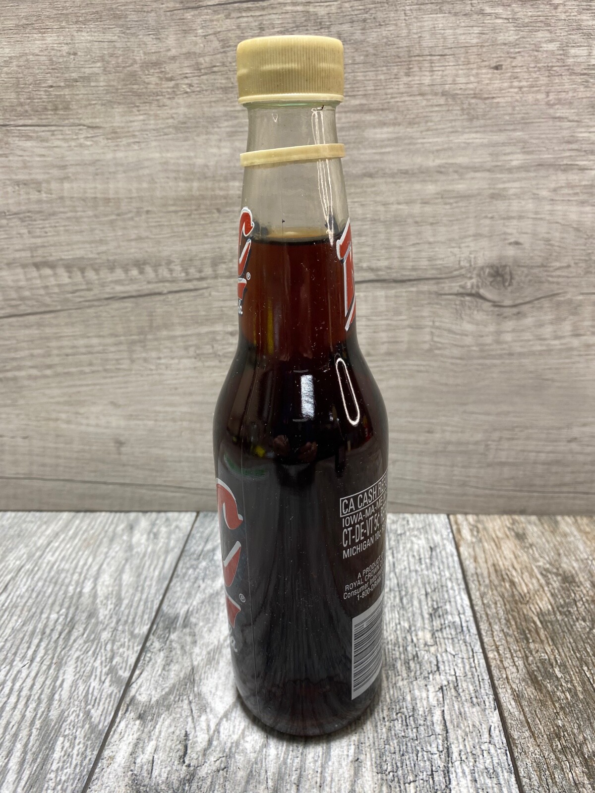 Vintage RC ROYAL CROWN COLA 12 oz. Soda Bottle full