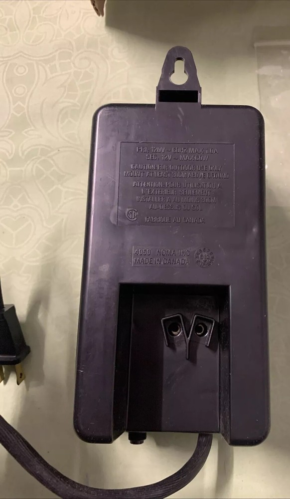 Noma Moonrays Low Voltage Garden Patio Lighting POWER SOURCE ONLY!