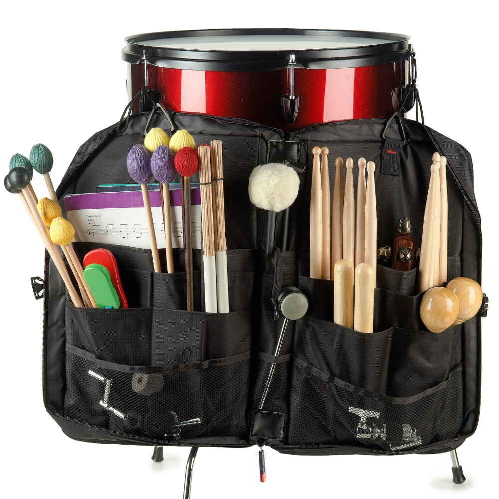 Stagg SDSB17 Durable Professional Multi-Compartment Padded Drum Stick Bag