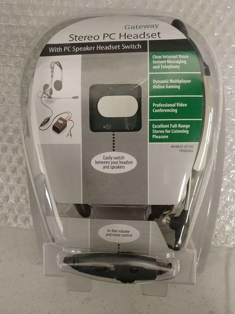 Gateway Stereo Pc Headset