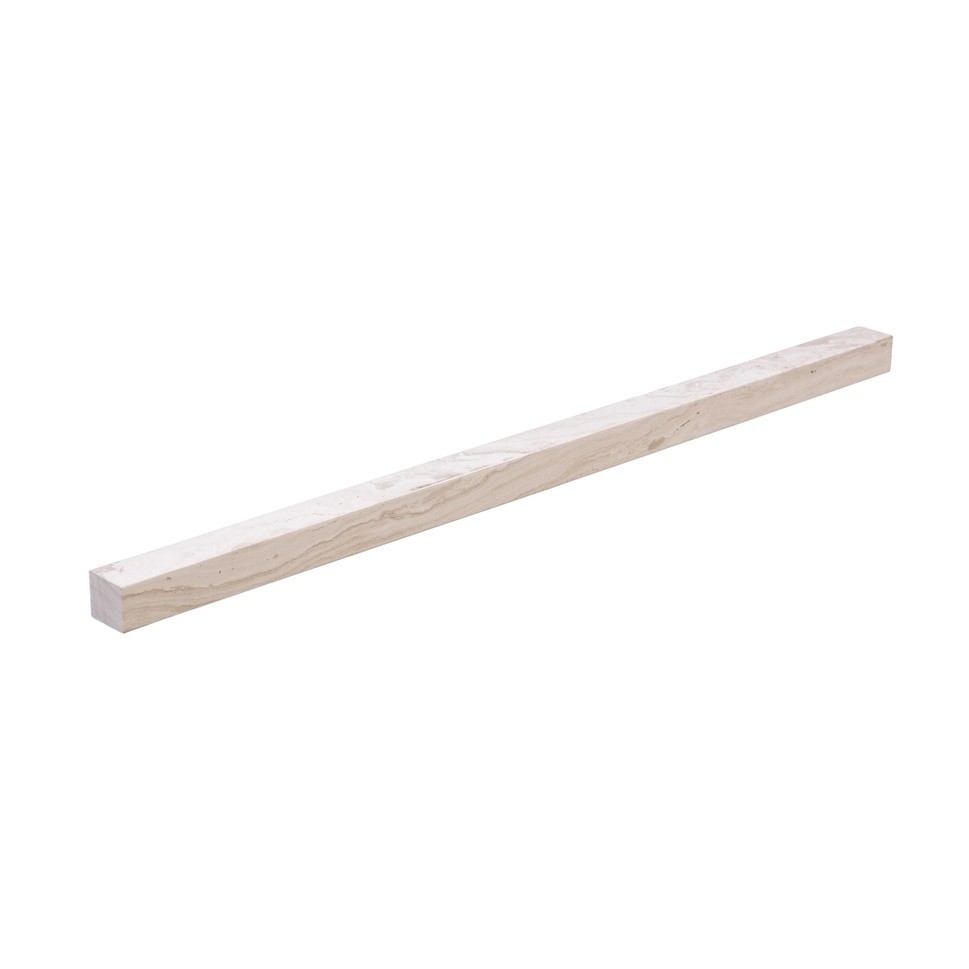 Emser Tile Marble - 1" x 12" Rectangle Wall Tile - Honed Marble Visual