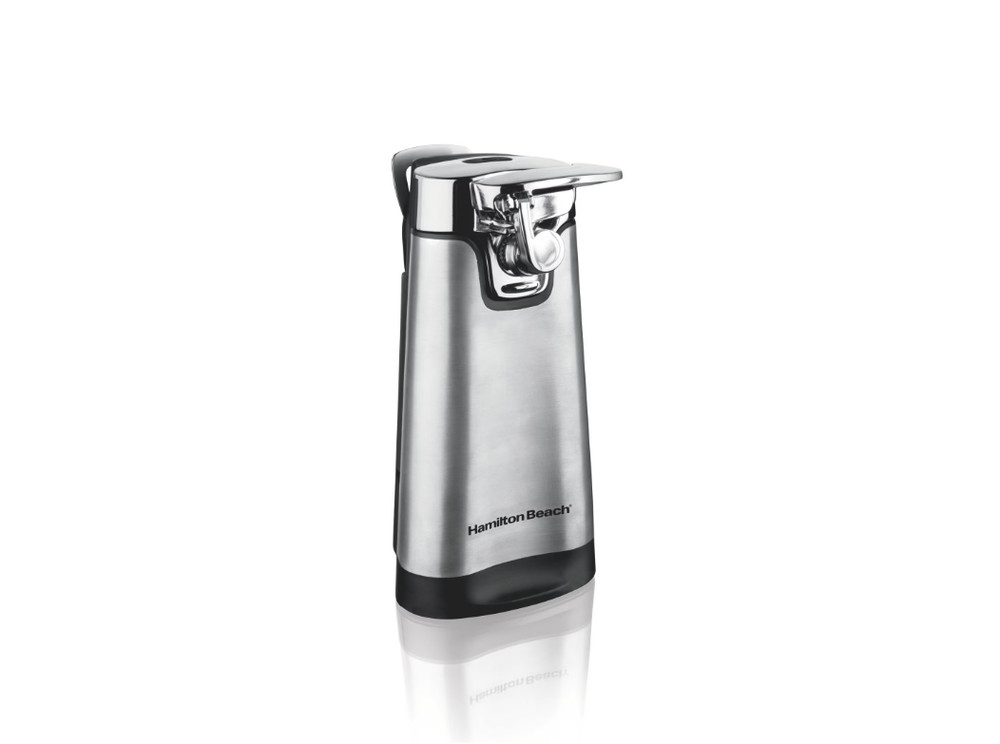 Hamilton Beach SureCut Automatic Electric Can Opener with Multi Tool, Stainless