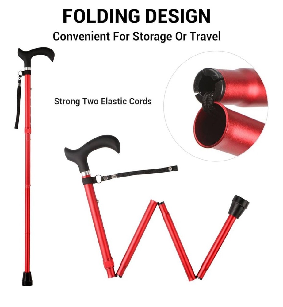 Walking Cane - Collapsible Adjustable Folding Canes 🇺🇸 Shipping 💨