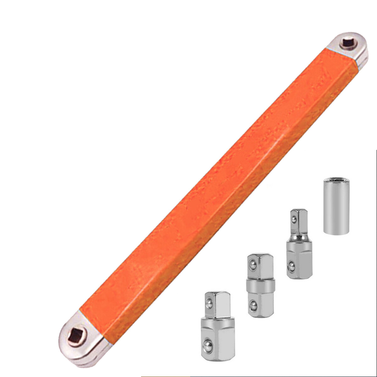 Impact Ready Offset Extension Wrench 1/2" 1/4" 3/8" Tight Spaces Extension Tool