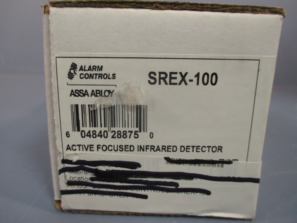 Alarm Controls Active Focused Infrared Sensor/Detector SREX-100